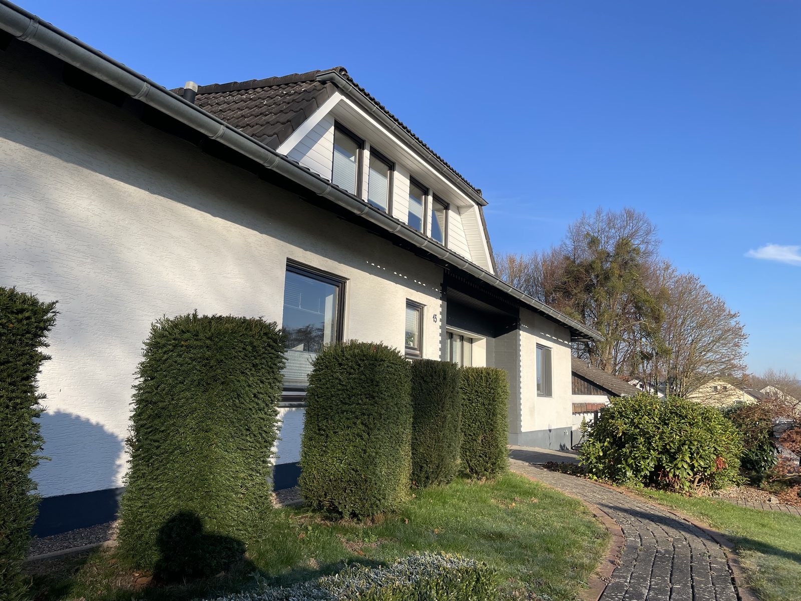 Ansicht mit Dachgaube